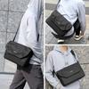 HOMIEE Men's Shoulder Bag, Messenger Bag, Waterproof, Lightweight, Body Bag, Shoulder Bag, Crossbody Bag, Chest Bag, 2-Way, Sports, Commuting, Travel,