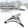 ABS Hinterradabdeckung Akzente Frontkantenverkleidung Für Street Tri Glide 2009-2023 Chrom
