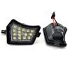 2Pcs LED Front Under Mirror Lamp Puddle Light For Volvo XC70 XC90 S40 S60 S80 V50 V70 C30 C70 Jaguar XJ X350 X351 XF