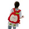Schoolbag Cute Apple Backpack Women's 1011 New Cartoon Student Small School Bag Travel Backpack Leisure Commuter Bag