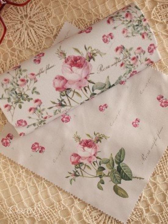 Rose Eyeglass Case with Eyeglass Cleaning Cloth Redouté