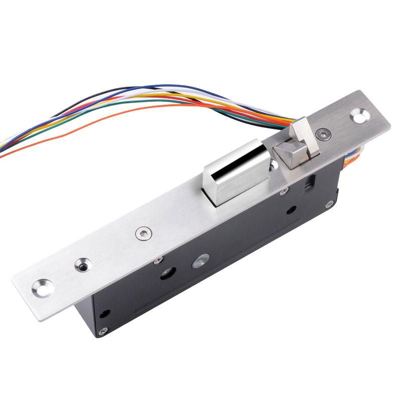 12V Electric Strike Lock with Aluminum Alloy Embedded High-tech Product Category Electric Solenoid Locks