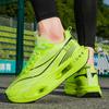Lightweight soft sole shock absorption rebound real explosion carbon plate breathable thin mesh running shoes outdoor racing sports men's shoes