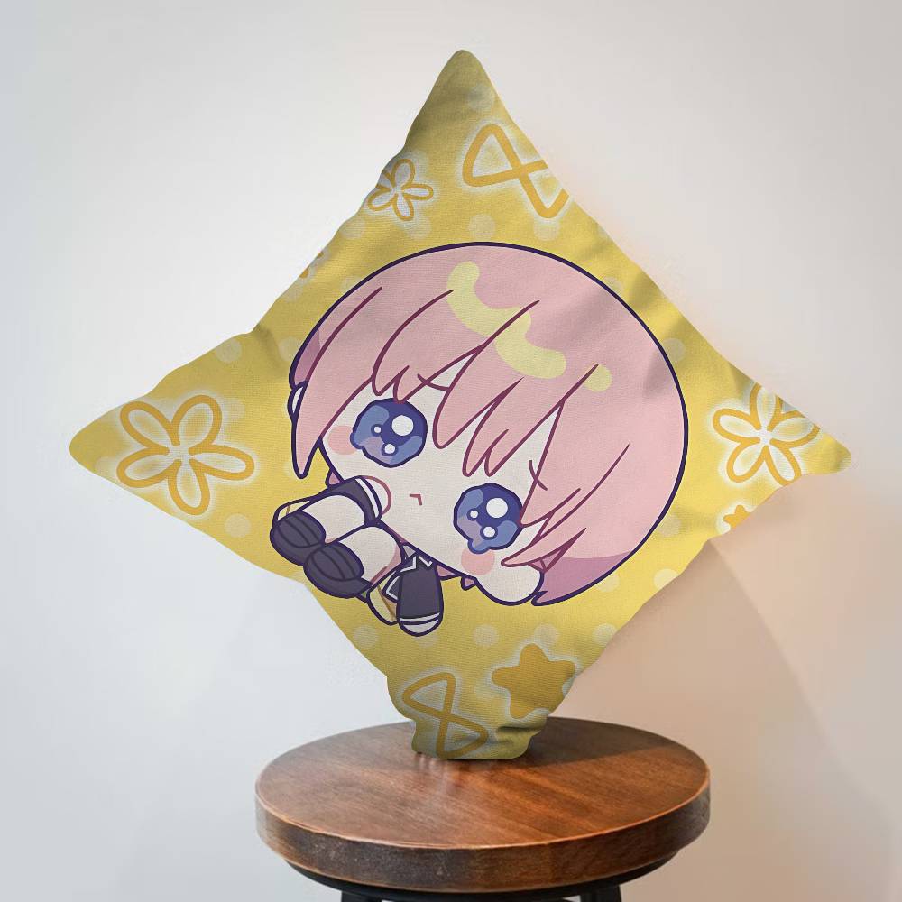 Anime The Quintessential Quintuplets Personalized Picture Text Home Decorative Pillows Household Gifts Xcm