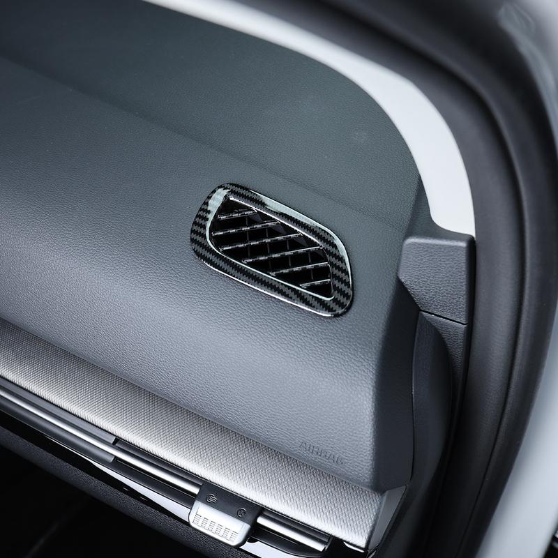 For Kia Sportage NQ5 2026 Car Tuning 2PCS Carbon Fiber Front Upper Vent Cover Trim Accessories LHD