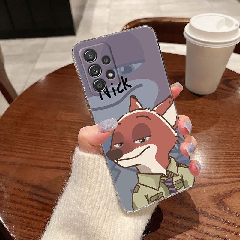 Disney Cartoon Clear Case For Samsung Galaxy A57 A37 A56 A36 Cases A55 A54 A35 A26 A07 A17 A16 A06 A34 A15 Soft Shockproof Cover