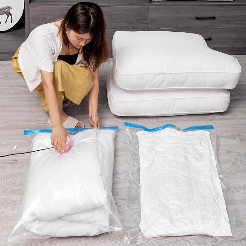 Extra Large Vacuum Compression Storage Bag for Clothes and Quilts