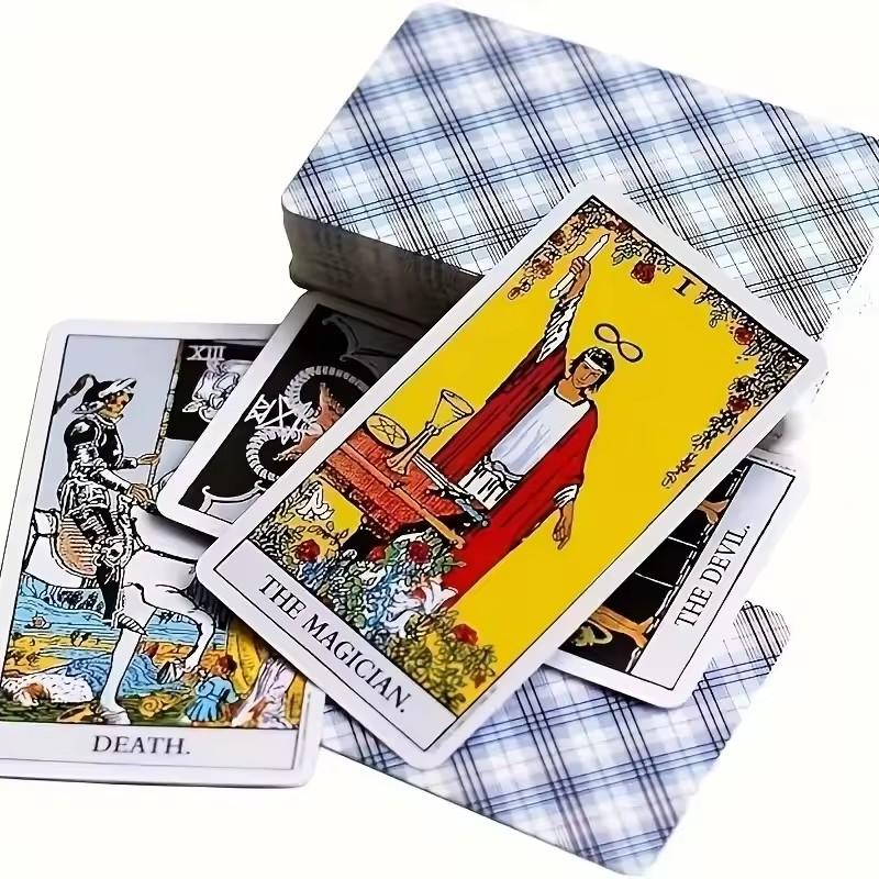 The Rider Tarot Deck Cards 78pcs Oracle Deck for Beginners, Classic Tarots with PDF-guidebook