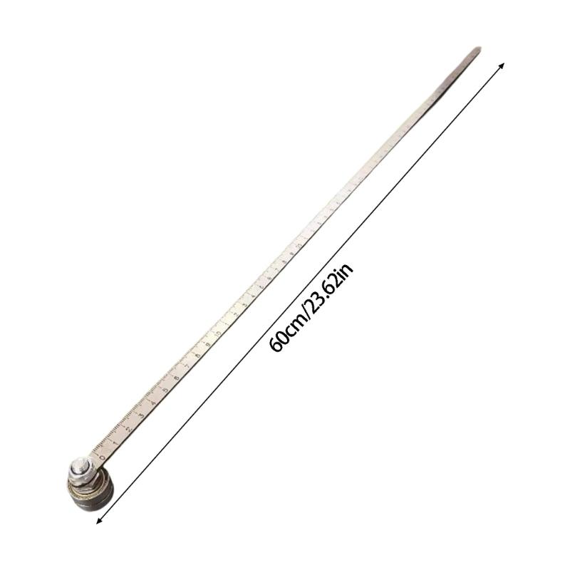 Single/Double Bearing Positioning Calipers Stainless Steel Ruler For Accurate Wood Cutting And Measuring