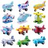 2025 Multi-pattern Creative Toys Mini Wooden Airplane Kids Baby Educational Gift
