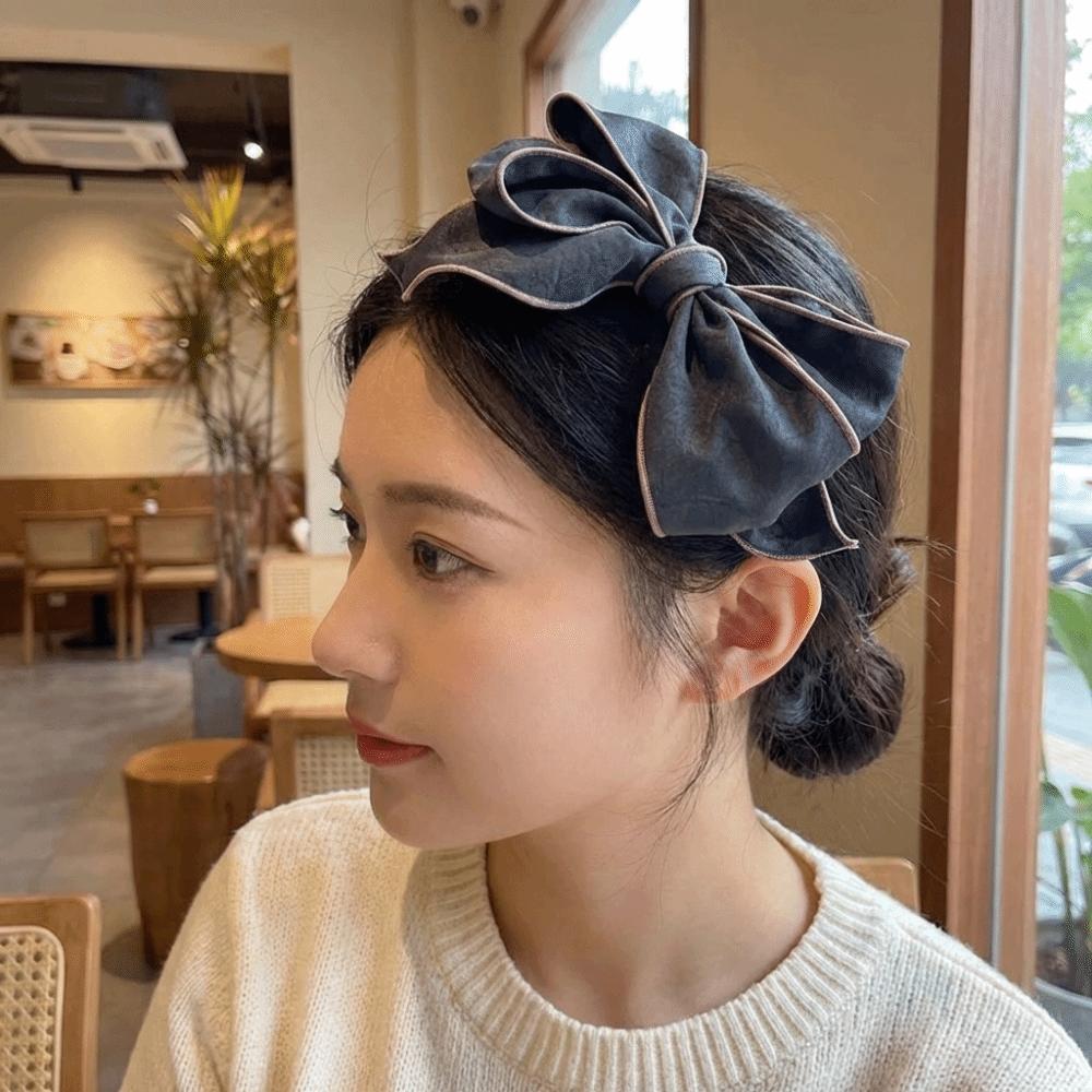 New Multi Layered Bow Knot Hair Hoop Sweet Versatile Hairband Wide Edge Headbands Hair Accessories