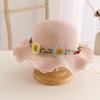 Sweet Kids Sun Straw Hat Sunflower Bee Toddler Outdoor Sun Hat Sun Protection Hat Bag  for Girls