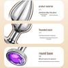 Mystery Girl Metal Butt Plug for Anal Development and SM Outdoor Wear - Female Erotic Training Tool