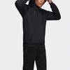 adidas Sweatshirts Men's Black Hooded Moderate Regular DY5821