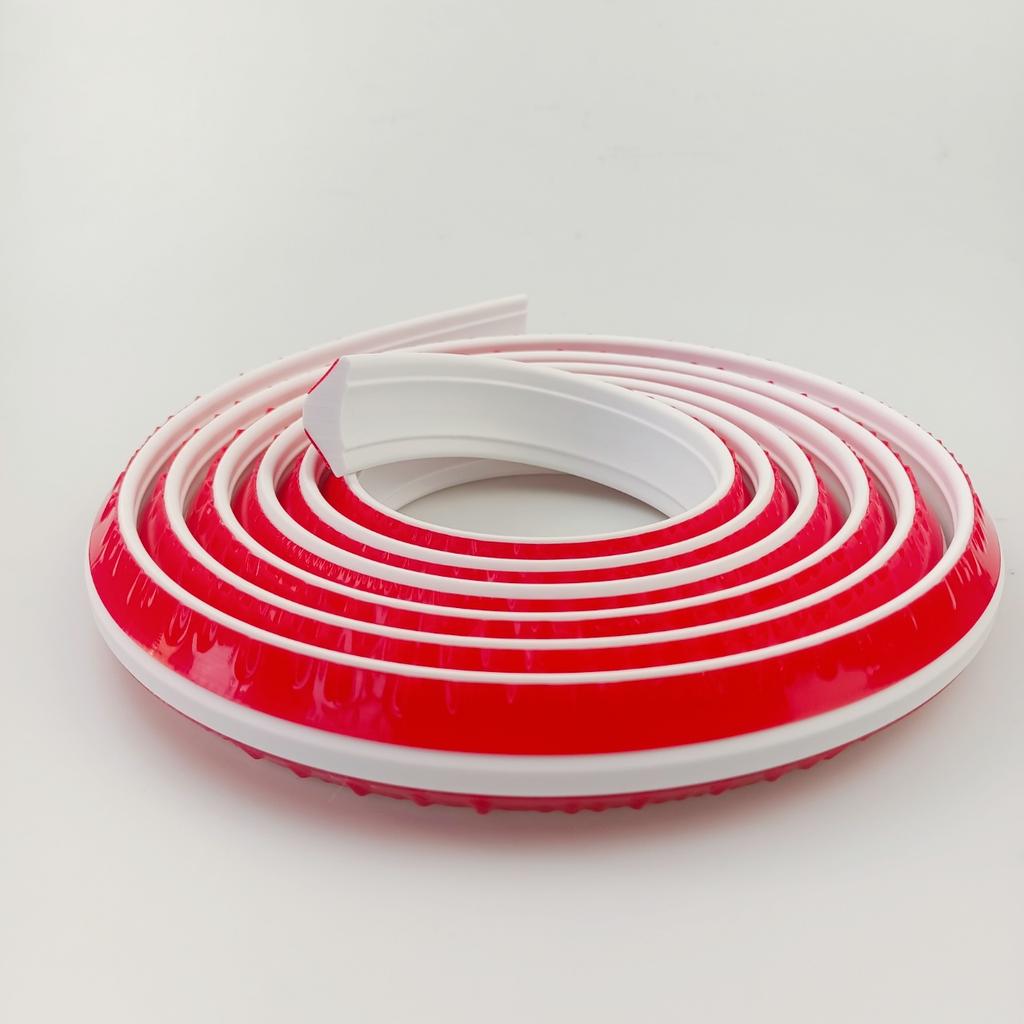 1PC 1/2/3m PVC corner decoration self-adhesive wall corner molding - white 90 ° corner decoration, suitable for wall and floor e