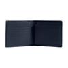 Coach 3 In 1 Wallet Letter Logo Print Double Fold Polished Pebble Leather Wallet Men Wallet Navy-Blue CP279-DNA