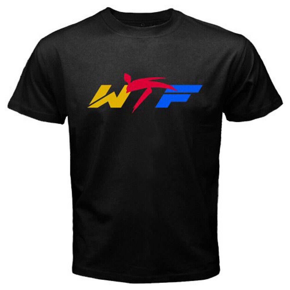 WT WTF Taekwondo Tritt Logo Sport T-Shirt
