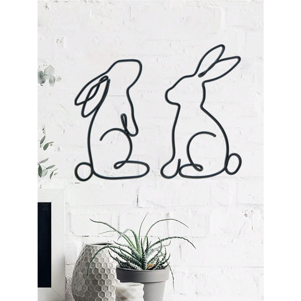 Metal Wall Art Decor for Home Office Kitchen