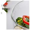 Heat-Resistant Borosilicate Glass Soup Pot with Double Stainless Steel Handles