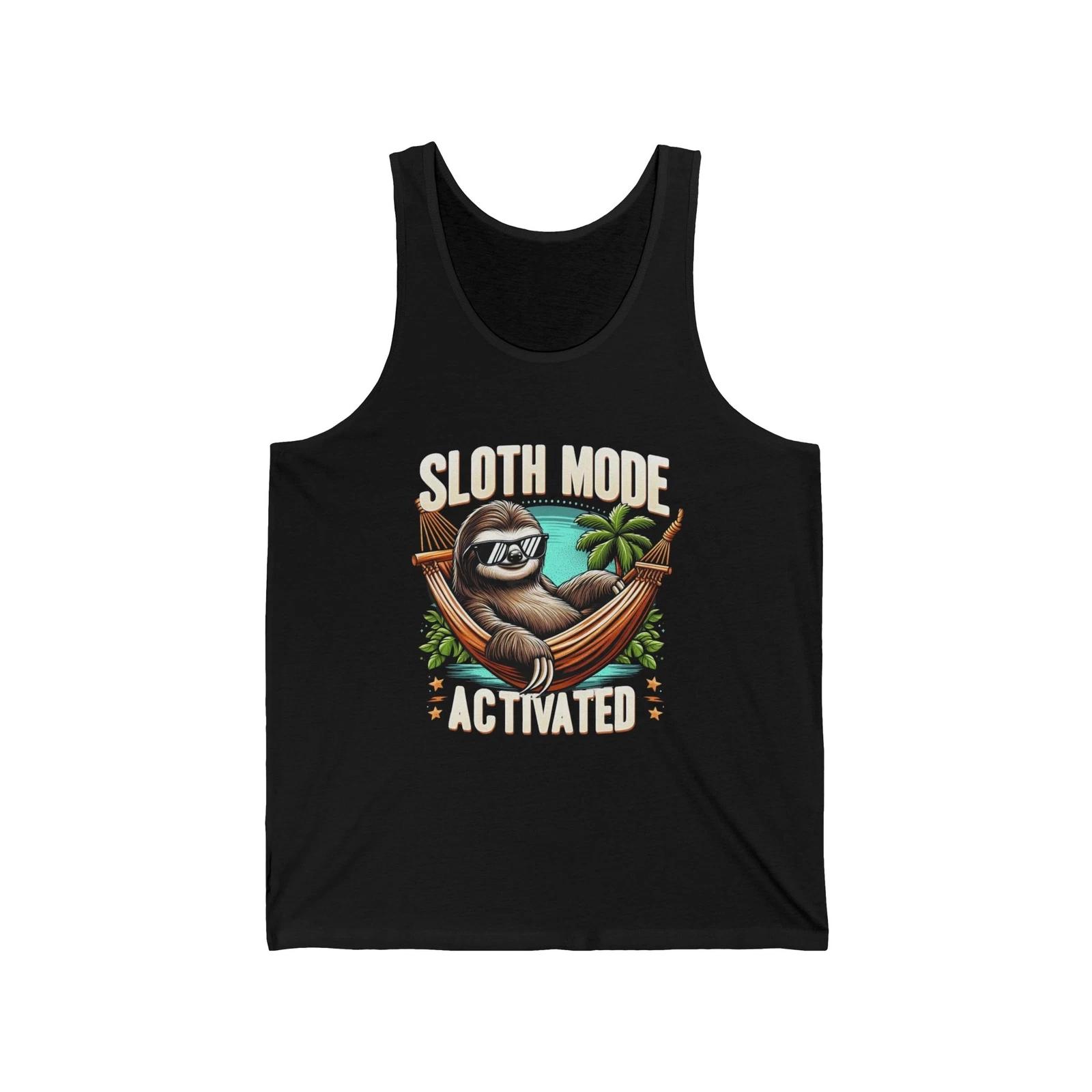 Sloth Mode Activated T-Shirt - Fun and Relaxed Lifestyle Apparel XS