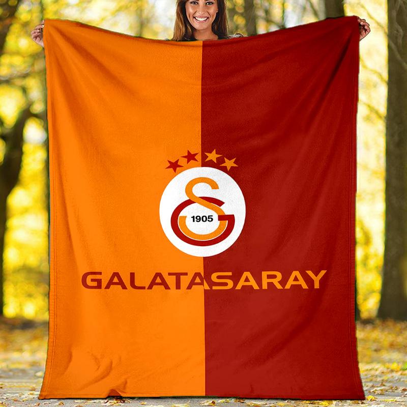 1 Stück GS-Themen-Decke - Digitaldruck, Polyester, Gemütlich für alle Jahreszeiten, Perfekt für draußen und Reisen