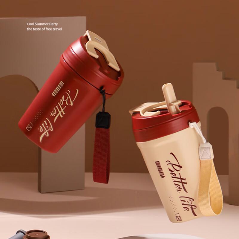 

Pabei 520 мл 304 Нержавеющая сталь Кружка для путешествий с двумя способами питья