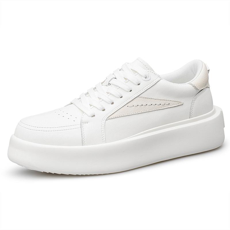 Fashion Genuine Leather Casual Shoes High Quality Mens Sneakers Luxury  Male Skateboard Footwear Versatile Vulcanize Shoes Driving Shoes