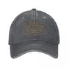 Yellowstone Dutton Ranch Retro Rodeo Design Baseballkappe Lässige Used-Denim Snapback-Kappe Unisex Ganzjahres-Reisekappen Kappe