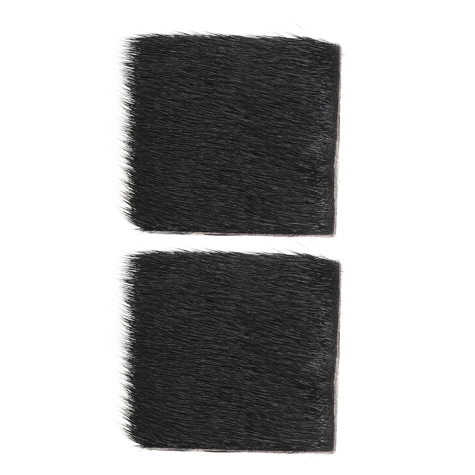 

2pcs Archery Arrow Rest Stick Light Weight Longbow Fur Pad Durable Arrow Rests Sticker Pads for