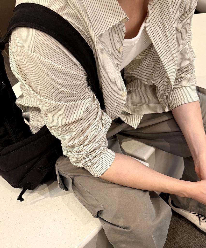MINDBRIDGE [Air Cool] Cotton Semi-Overfit Shirt - 6 Colors