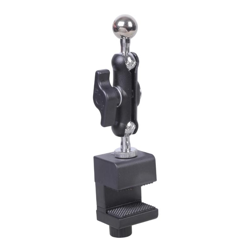 Double 1/4 Inch Screw Mount Clamp Bracket Suitable for Camera Tripods Phone Holders Navigation Mounts 48mm Thick Support