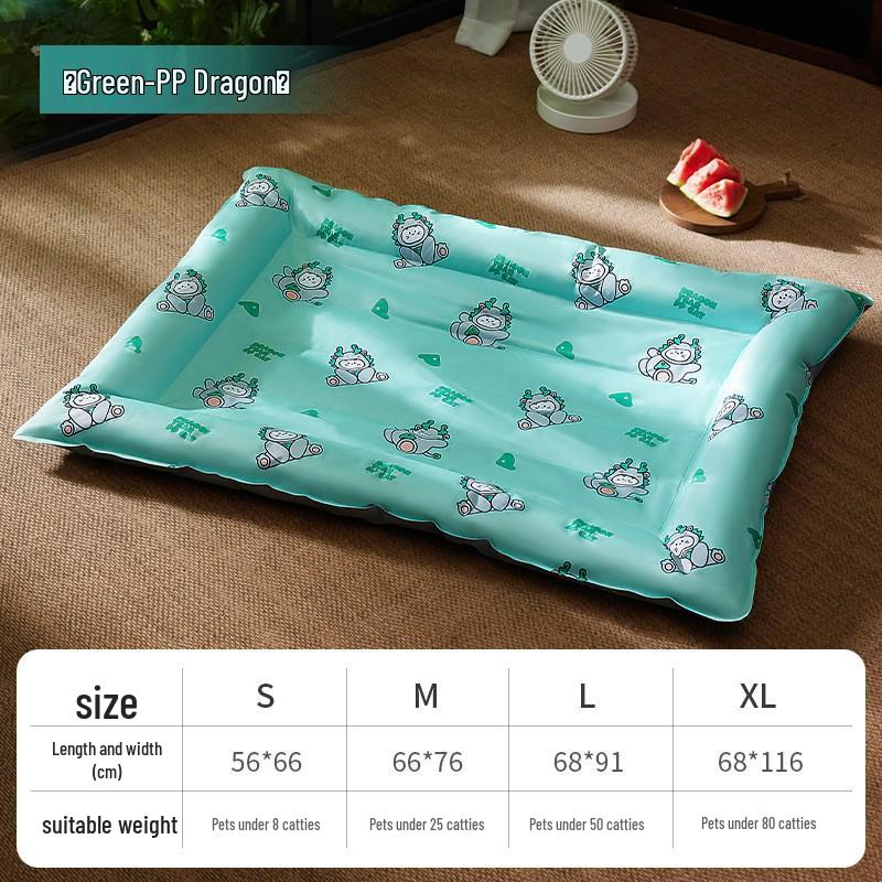 Pet Cooling Ice Pad - Summer Oversized Cooling Mat for Dogs and Cats