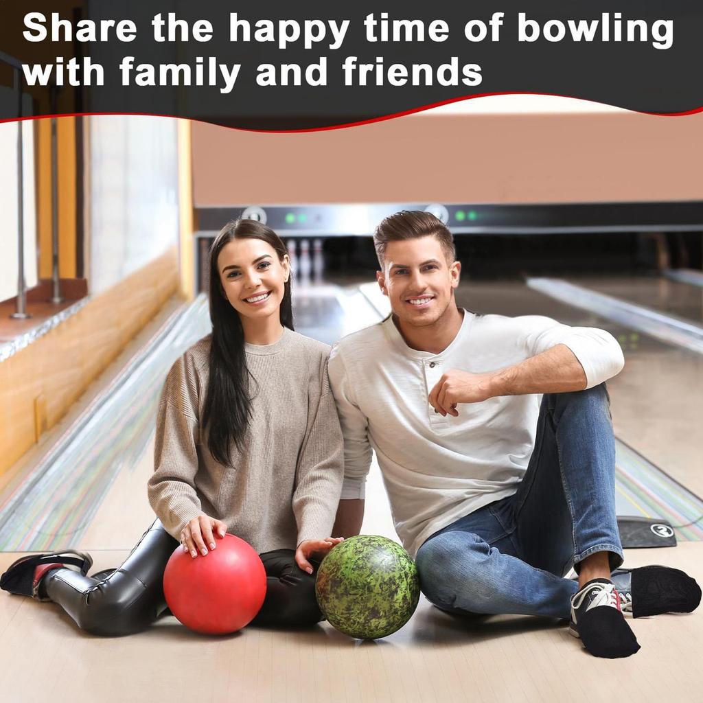 Bowling Shoe Protector Covers Bowling Sliders For Shoes Average Size Bowling Ball Shoes Protector Pad Indoor Sports Shoe Covers