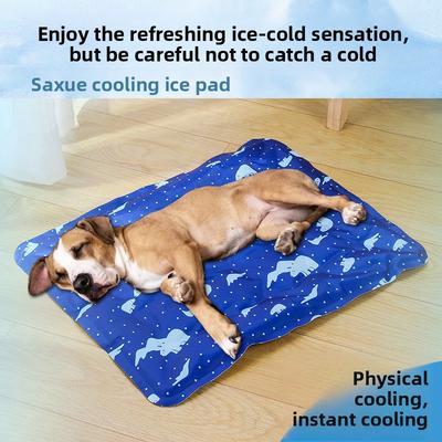 Cooling and Refreshing Mat, Dog Cooling Mat, Gel Soft Ice Mat, Summer Pet Ice Mat, Dog Cool Mat, Cat Ice Bed Sleeping Mat