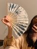 LIEI New Chinese Style Bamboo Folding Fan