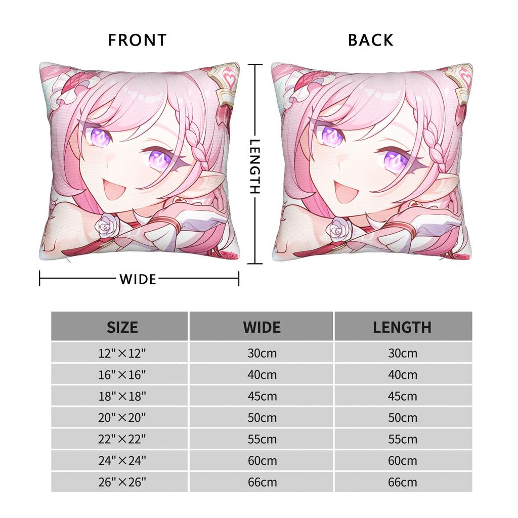 Honkai Star Rail Pillow Cover  Design Cushion Cover Retro Trendy Pillow Case For Sofa Car Home Decor