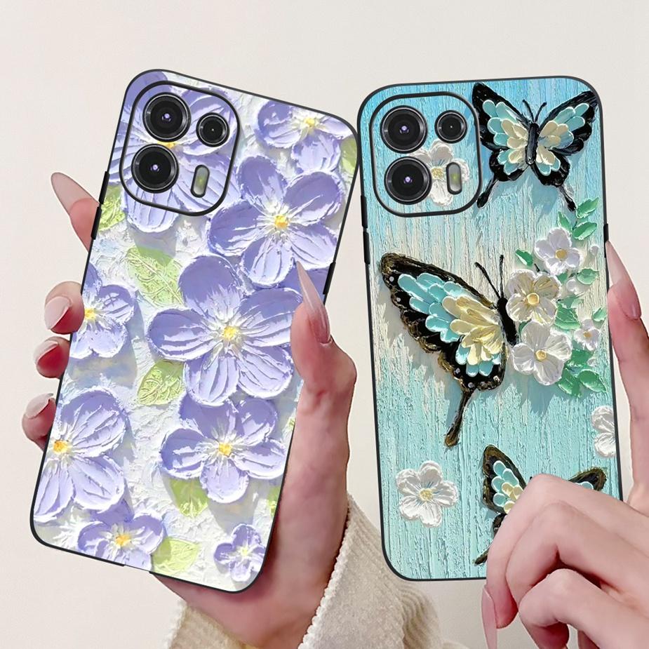 For Motorola Moto Edge 20 Lite Case XT2139-1 Cute Painted Cover Soft TPU Phone Case For Motorola Edge 20 Pro Edge20 Fusion Shell