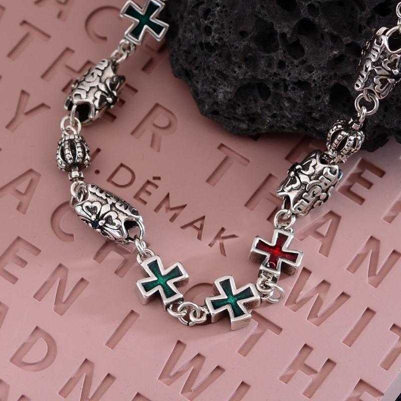 Meier Necklace ins style sweet cool niche colorful enamel high-end clavicle chain