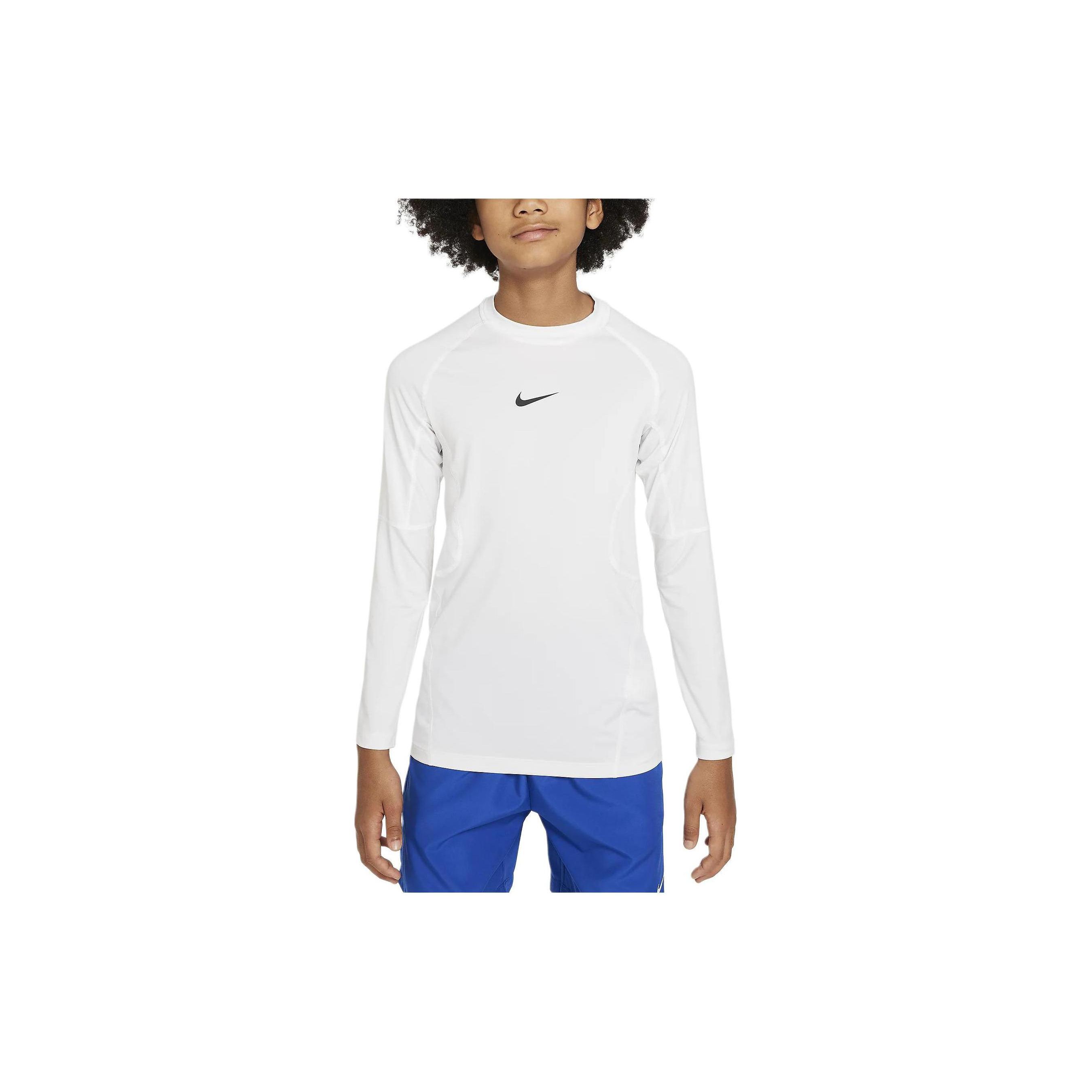 

Nike Dri-FIT Long-Sleeve Top Kids Tops White FJ6822-100 L