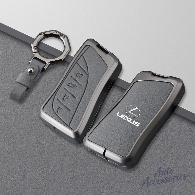 WQB1 Zine Alloy Car Key Case Shell Cover Holder for Lexus UX ES UX200 UX250h ES200 ES300h ES350 US200 US260h Key Protection Accessory
