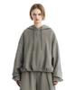 Tmb Chain Volume Sweat Hoodie [ Gray ]