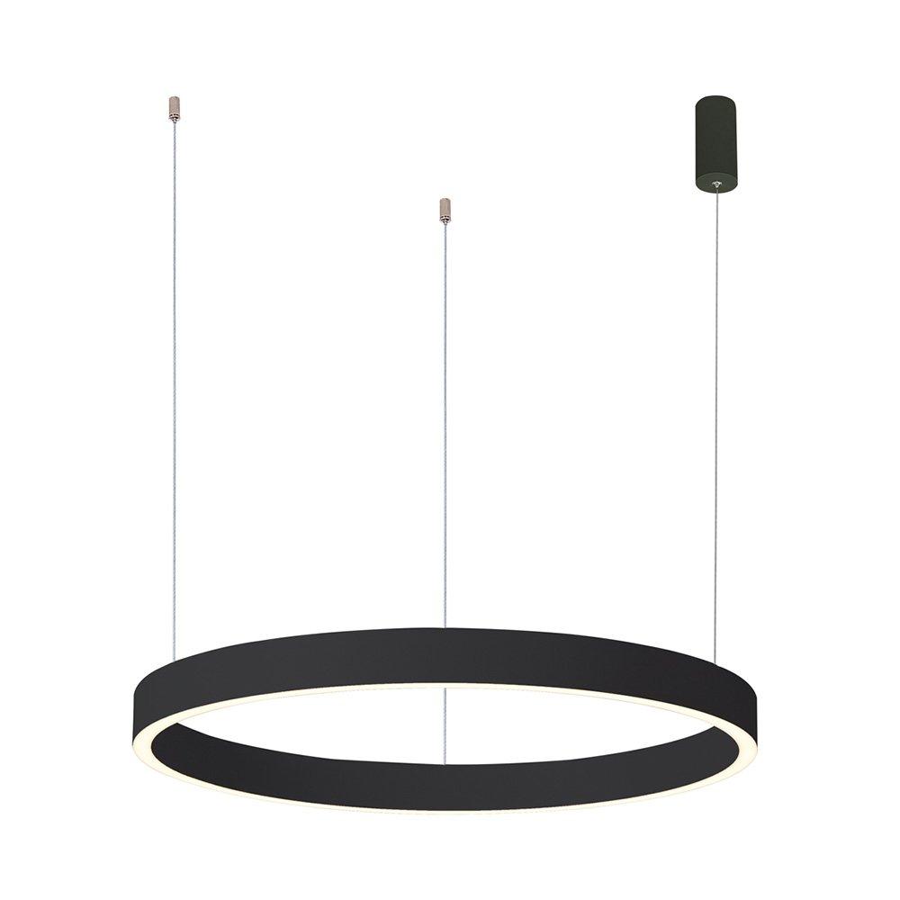 Lampa wisząca LED 60W BRASCO DOWN PND-56215-080RPP-BK-3KS4K-TRDIMM Italux