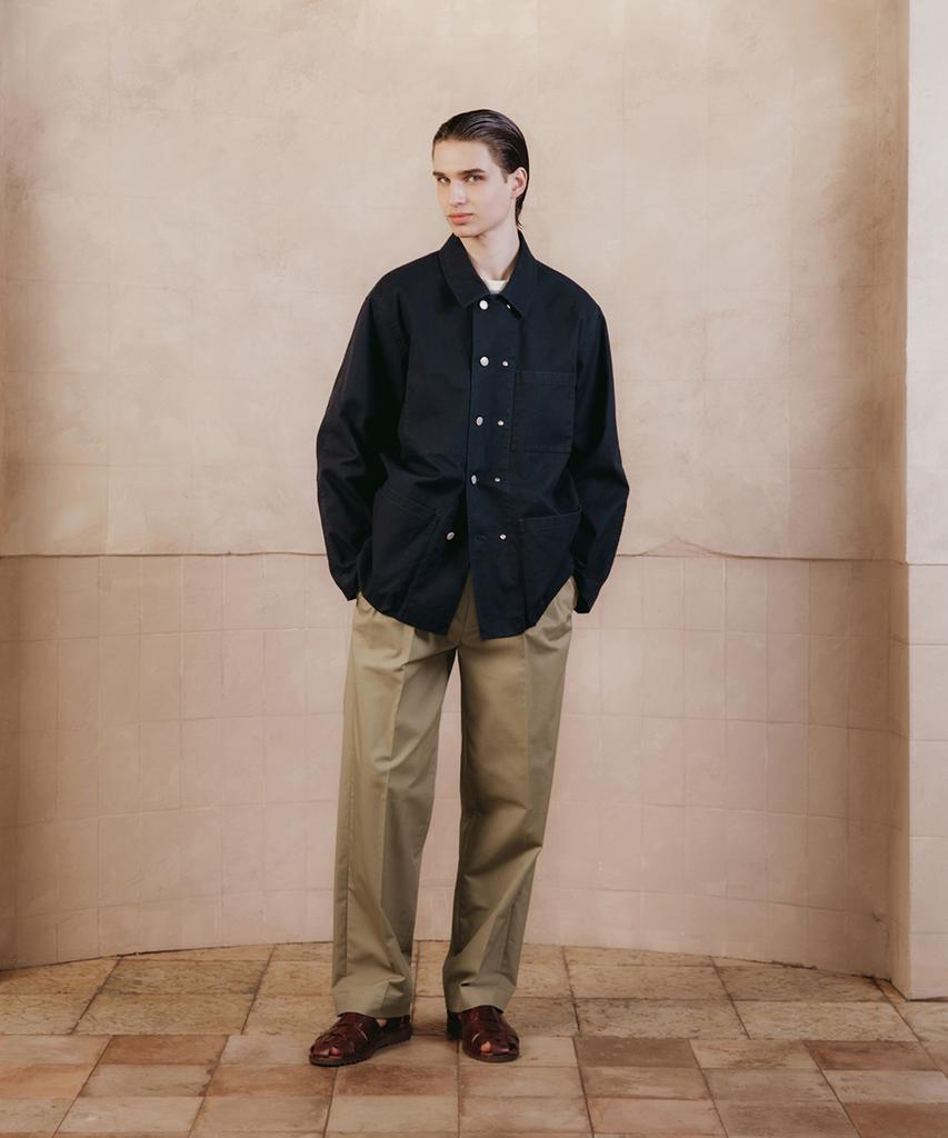Shirter German Duck Db Work Jacket (Navy)