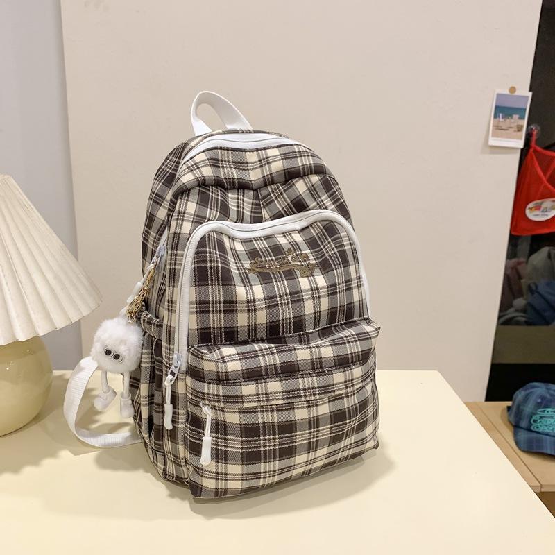 Schoolbag new Korean version ins literary and artistic style small fresh backpack female Japanese ins college style sweet middle school student