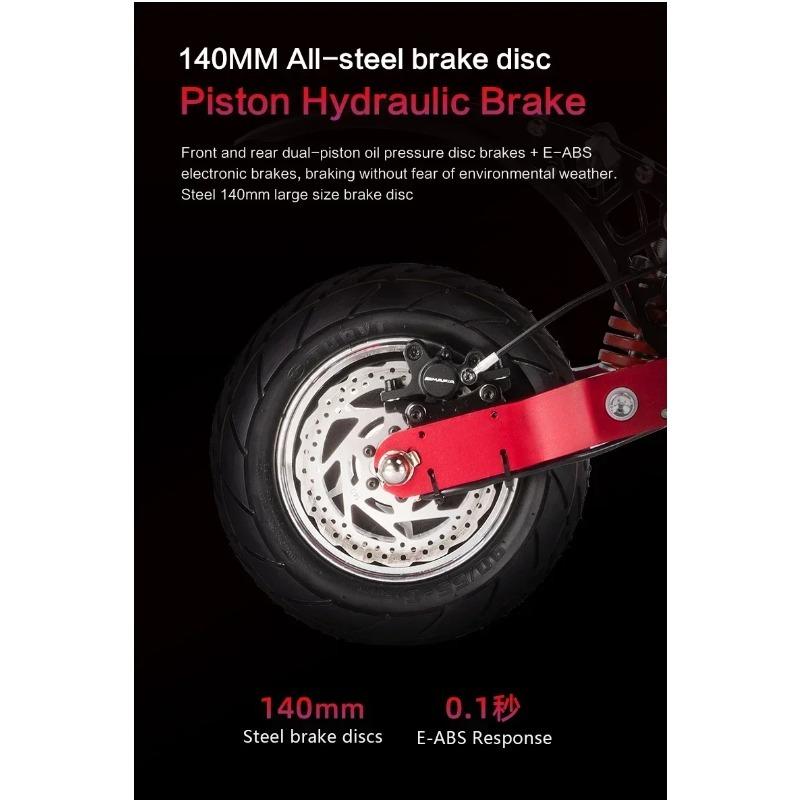 BOYUEDA Q7Pro Max E-Scooter 3200W Dual Motor 52V28AH Battery NFC Activated App Control Escooter Silent Tires Electric Scooter