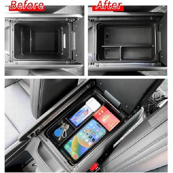 Center Console Organizer for 2024 2025 Armrest Storage Box Armrest Storage Tray