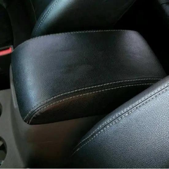 Microfibre Leather Center Armrest box Cover For Hyundai Santa Fe 2006 2007 2008 2009 2010 2011 2012 car accessories interior
