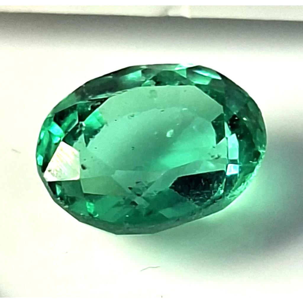Natural Green Zambian Emerald Oval Cut 3-5 Ct Fabulous Certified Loose Gemstone