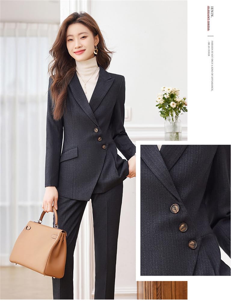 Formal Suit for Recruitment Suit Plus Size Ceremony Ceremony Stylish Ceremony Occasion Suit Set [KOSIKINI] Women, Suit, Women's Set-up, Autumn/Winter,