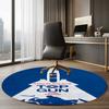 Top Gun Printed Round Rug Carpet Chair Rug Area Rug Entryway Doormats,for Office Chair Living Room Bedroom Kitchen Room.